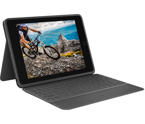 Logitech Rugged Folio QWERTY Italian Smart Connector Graphite