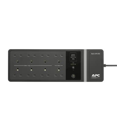 APC Back-UPS BE850G2-UK - 8x BS 1363 outlets, 850VA, 2 USB chargers, 1 USB data port view 7