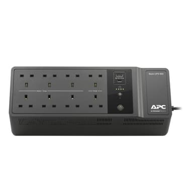 APC Back-UPS BE850G2-UK - 8x BS 1363 outlets, 850VA, 2 USB chargers, 1 USB data port view 6