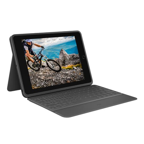 Logitech Rugged Folio AZERTY French Smart Connector Graphite