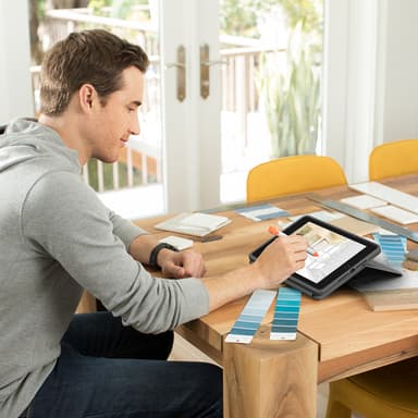 Logitech Rugged Folio AZERTY French Smart Connector Graphite view 13