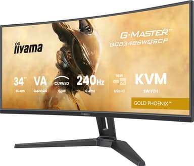 iiyama G-MASTER GCB3486WQSCP-B1 computer monitor 86.4 cm (34") 3440 x 1440 pixels UltraWide Quad HD Black view 8