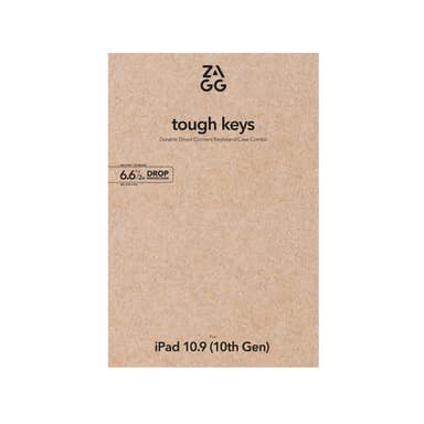 ZAGG Tough Keys Apple iPad 10.9" (10th Gen)/A16 Black UK view 5