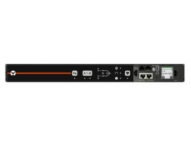 Vertiv Geist AGR5M1R5-06CF13-2PS6PS6B211-D power distribution unit (PDU) 6 AC outlet(s) 0U Black view 1
