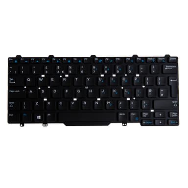 Origin Storage KBD Latitude E5250/E7250 UK Layout 83 Keys Backlit Single Point view 1