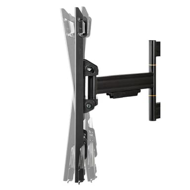 StarTech.com TV Wall Mount for up to 80 inch (110lb) VESA Mount Displays - Low Profile Full Motion Universal TV Wall Mount Bracket - Heavy Duty Adjustable Tilt/Swivel Articulating Arm view 4
