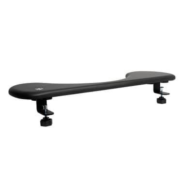 R-Go Tools Armrest R-Go, ergonomic, symmetrical, with abdominal cutout, soft foam, black view 4
