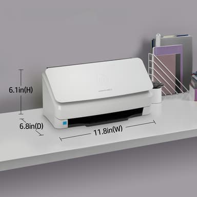 HP Scanjet Pro 2000 s2 Sheet-feed Scanner Sheet-fed scanner 600 x 600 DPI A4 Black, White view 12