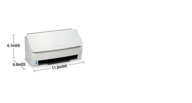 HP Scanjet Pro 2000 s2 Sheet-feed Scanner Sheet-fed scanner 600 x 600 DPI A4 Black, White view 14