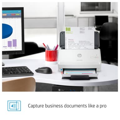 HP Scanjet Pro 2000 s2 Sheet-feed Scanner Sheet-fed scanner 600 x 600 DPI A4 Black, White view 23