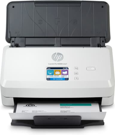HP Scanjet Pro N4000 snw1 Sheet-feed Scanner Sheet-fed scanner 600 x 600 DPI A4 Black, White view 1