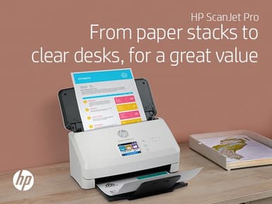 HP Scanjet Pro N4000 snw1 Sheet-feed Scanner Sheet-fed scanner 600 x 600 DPI A4 Black, White view 13