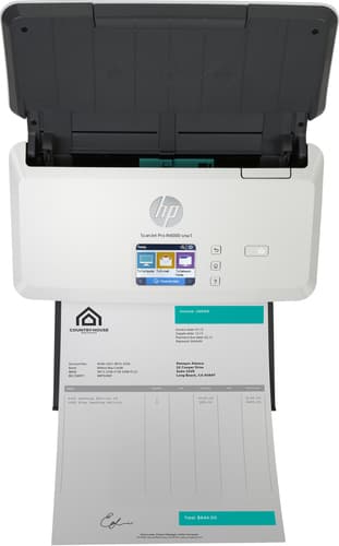 HP Scanjet Pro N4000 snw1 Sheet-feed Scanner Sheet-fed scanner 600 x 600 DPI A4 Black, White view 7