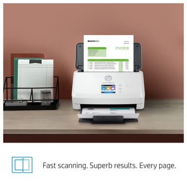 HP Scanjet Pro N4000 snw1 Sheet-feed Scanner Sheet-fed scanner 600 x 600 DPI A4 Black, White view 18