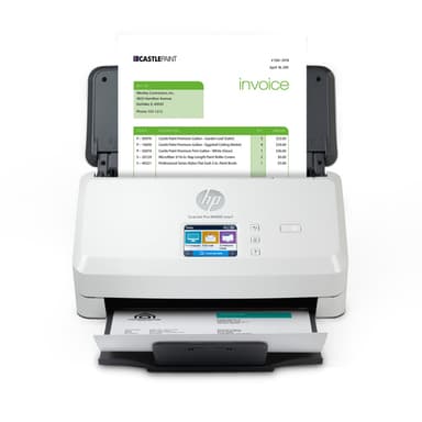 HP Scanjet Pro N4000 snw1 Sheet-feed Scanner Sheet-fed scanner 600 x 600 DPI A4 Black, White view 10