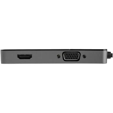 StarTech.com USB 3.0 to HDMI and VGA Adapter - 4K/1080p USB Type-A Dual Monitor Multiport Adapter Converter - External Video Graphics Card for Multiple Screens - Multi Display USB Adapter view 4