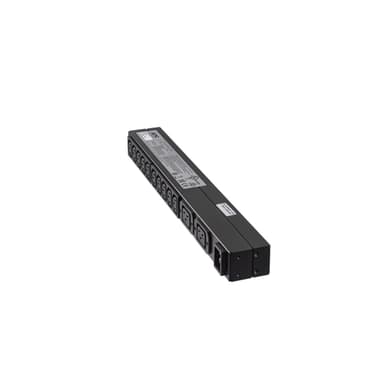 APC RACK PDU BASIC 1 U 16A 230V power distribution unit (PDU) 12 AC outlet(s) 0U/1U Black view 4