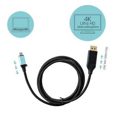 i-tec USB-C DisplayPort Cable Adapter 4K / 60 Hz 150cm view 5