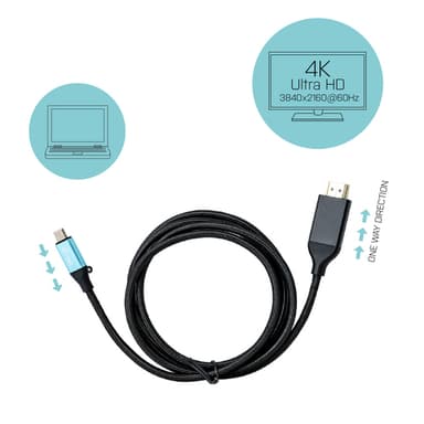 i-tec USB-C HDMI Cable Adapter 4K / 60 Hz 150cm view 4