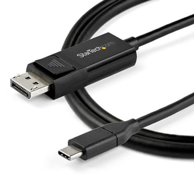 StarTech.com 6ft (2m) USB C to DisplayPort 1.4 Cable 8K 60Hz/4K - Bidirectional DP to USB-C or USB-C to DP Reversible Video Adapter Cable -HBR3/HDR/DSC - USB Type C/TB3 Monitor Cable (CDP2DP142MBD) view 4