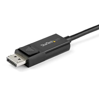 StarTech.com 6ft (2m) USB C to DisplayPort 1.4 Cable 8K 60Hz/4K - Bidirectional DP to USB-C or USB-C to DP Reversible Video Adapter Cable -HBR3/HDR/DSC - USB Type C/TB3 Monitor Cable (CDP2DP142MBD) view 2
