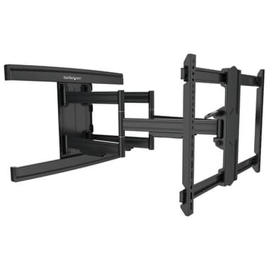 StarTech.com TV Wall Mount supports up to 100 inch VESA Displays - Low Profile Full Motion TV Wall Mount for Large Displays - Heavy Duty Adjustable Tilt/Swivel Articulating Arm Bracket view 4