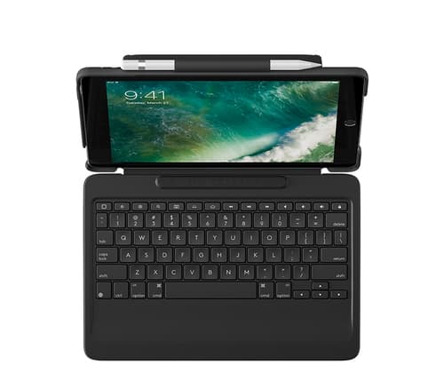 Logitech SLIM COMBO with detachable keyboard and Smart Connector for iPad Air (3rd gen) and iPad Pro 10.5-inch Swiss Black