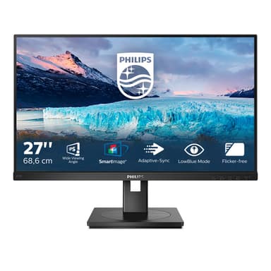 Philips S Line 272S1AE/00 computer monitor 68.6 cm (27") 1920 x 1080 pixels Full HD LCD Black view 2