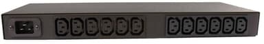 Vertiv G1010 power distribution unit (PDU) 16 AC outlet(s) 1U Black view 2