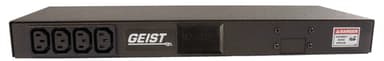 Vertiv G1010 power distribution unit (PDU) 16 AC outlet(s) 1U Black view 1
