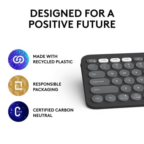 Logitech Pebble Keys 2 K380s (AZERTY) — 920-011803
