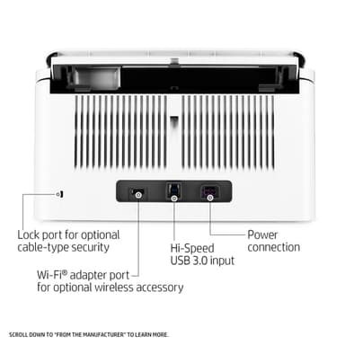 HP Scanjet Enterprise Flow 7000 s3 Sheet-fed scanner 600 x 600 DPI A4 White view 14