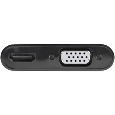 StarTech.com DisplayPort to HDMI VGA Adapter - DisplayPort 1.2 HBR2 to HDMI 2.0 (4K 60Hz) or VGA 1080p Converter Dongle - DP to HDMI or VGA Monitor Adapter - Digital Video Display Adapter view 4
