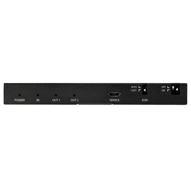 StarTech.com 2-Port HDMI Splitter (1x2) - 4K 60Hz UHD HDMI 2.0 Audio Video Splitter w/ Scaler & Audio Extractor (3.5mm/SPDIF) - Dual HDMI Splitter (1-In 2-Out) - EDID Copy - TV/Projector view 3