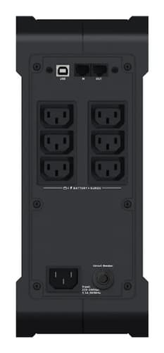 Vertiv PowerUPS 200 1000VA/625W 230V Line Interactive 6 IEC C13 view 3