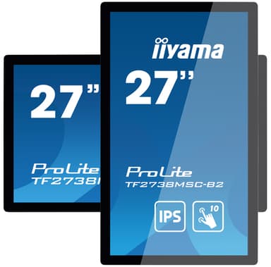 iiyama ProLite TF2738MSC-B2 computer monitor 68.6 cm (27") 1920 x 1080 pixels Full HD LED Touchscreen Multi-user Black view 6