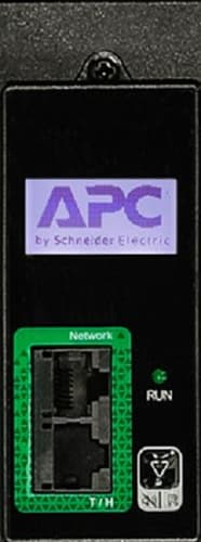 APC Easy Rack PDU, Metered, 0U, 1 Phase, 3.7kW, 230V, 16A, 18 x C13 and 3 x C19 outlets, IEC60309 2P+E inlet view 4