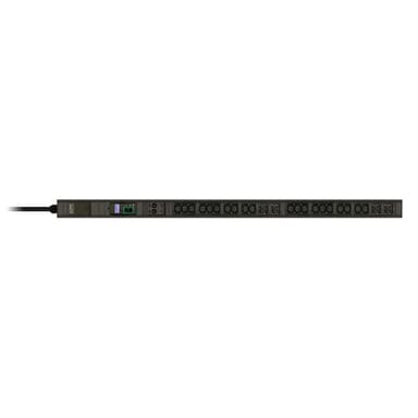 APC Easy Rack PDU, Metered, 0U, 1 Phase, 7.4kW, 230V, 32A, 20 x C13 and 4 x C19 outlets, IEC60309 2P+E inlet view 4