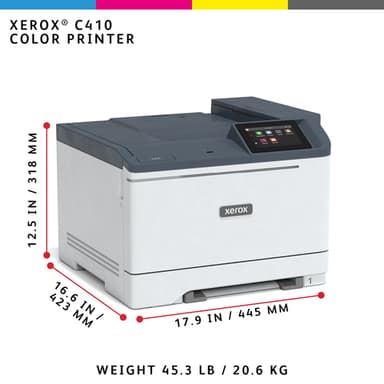 Xerox C410 A4 40ppm Duplex Printer PS3 PCL5e/6 2 Trays 251 Sheets view 6