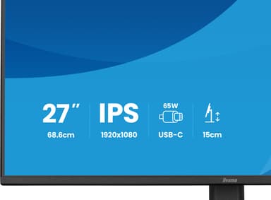 iiyama ProLite XB2797HSN-B1 computer monitor 68.6 cm (27") 1920 x 1080 pixels Full HD LCD Black view 11