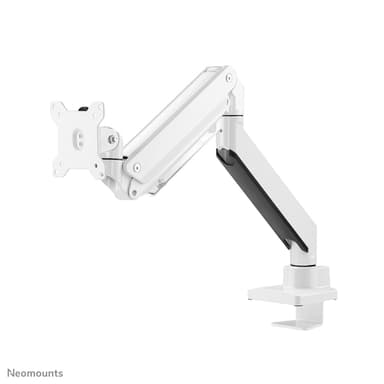 Neomounts NM-D775WHITEPLUS Monitor arm 10-49" - gas spring - Topfix - 180°-stop view 3