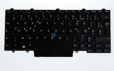 Origin Storage N/B KBD Dell Latitude 7400 2in1 French Keyboard Backlit 82 Keys view 1