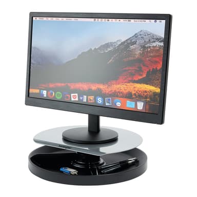 Kensington SmartFit Spin2 Monitor Stand - Grey view 4