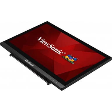 Viewsonic TD1630-3 computer monitor 39.6 cm (15.6") 1366 x 768 pixels HD LCD Touchscreen Multi-user Black view 2
