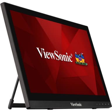 Viewsonic TD1630-3 computer monitor 39.6 cm (15.6") 1366 x 768 pixels HD LCD Touchscreen Multi-user Black view 3