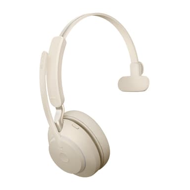 Jabra Evolve2 65 USB-A UC Chrg stand Mono - Beige view 3