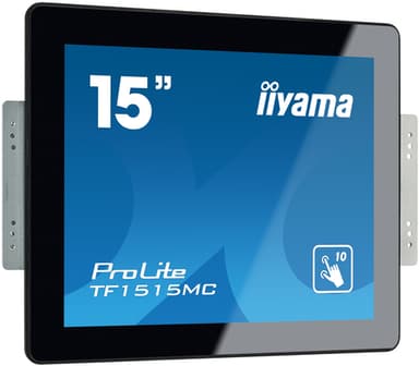 iiyama TF1515MC-B2 computer monitor 38.1 cm (15") 1024 x 768 pixels XGA LED Touchscreen Black view 5