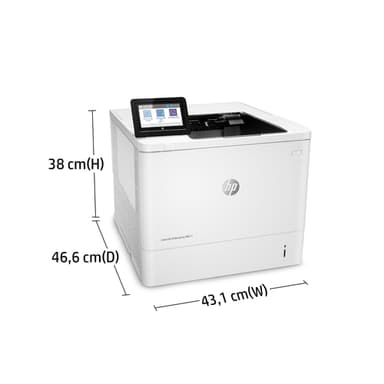 HP LaserJet Enterprise M611dn view 24