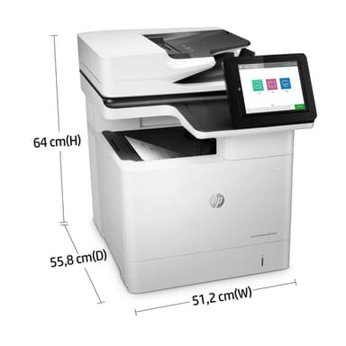 HP LaserJet Enterprise MFP M636fh view 9