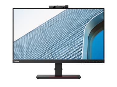 Lenovo ThinkVision T24v-20 computer monitor 60.5 cm (23.8") 1920 x 1080 pixels Full HD LED Black view 2